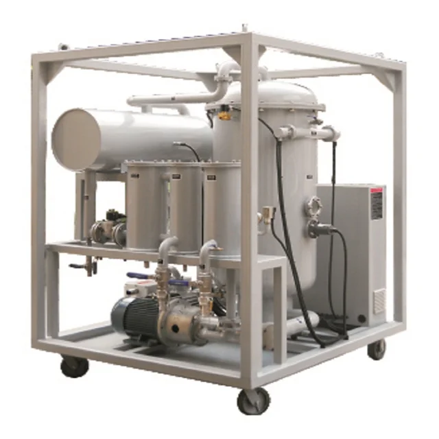Industrial Filter Turbine Oil Vacuum Oil Purifier Recycling Oil Filter Deemulsification Vacuum Dehydration, Degassing