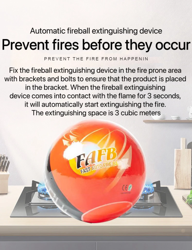 Selling fire extinguishing systems, quick response fire balls, automatic fire extinguisher balls