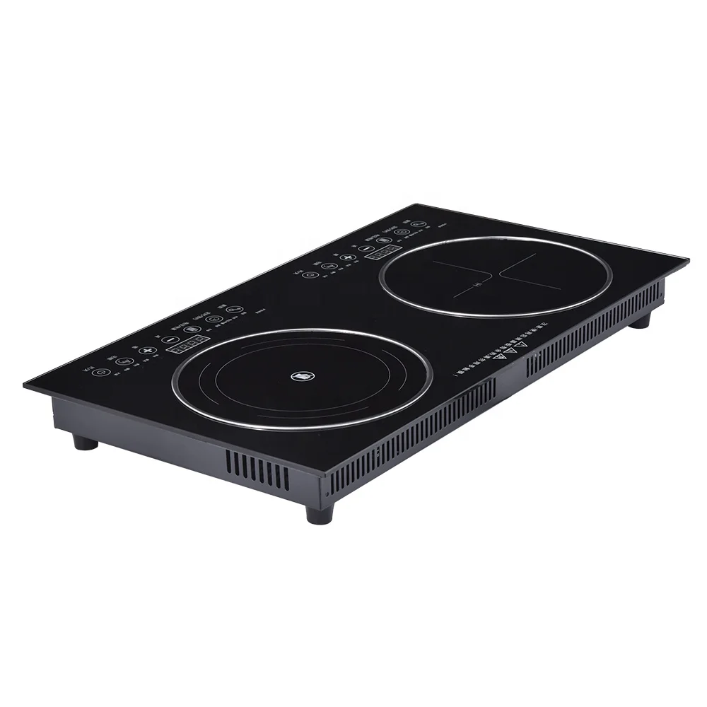imichef 2200W+2200W High Quality Multifunctional double plate infrared Induction Cooker electric Dual-cooker