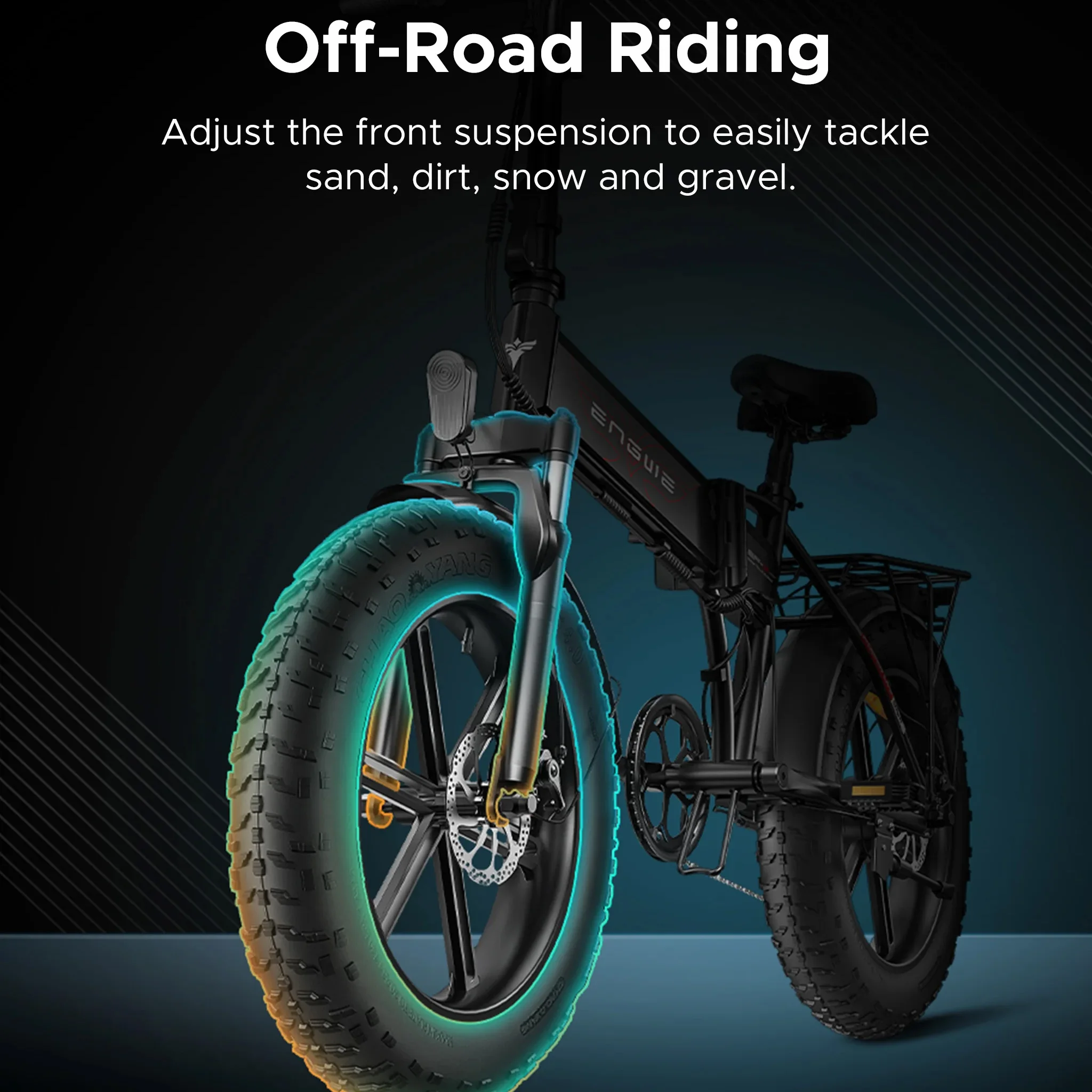 ENGWE EP-2PRO 750W Portable Electric Bike 48V Adult Electric Motorcycle 20in Fat Tires E Bike