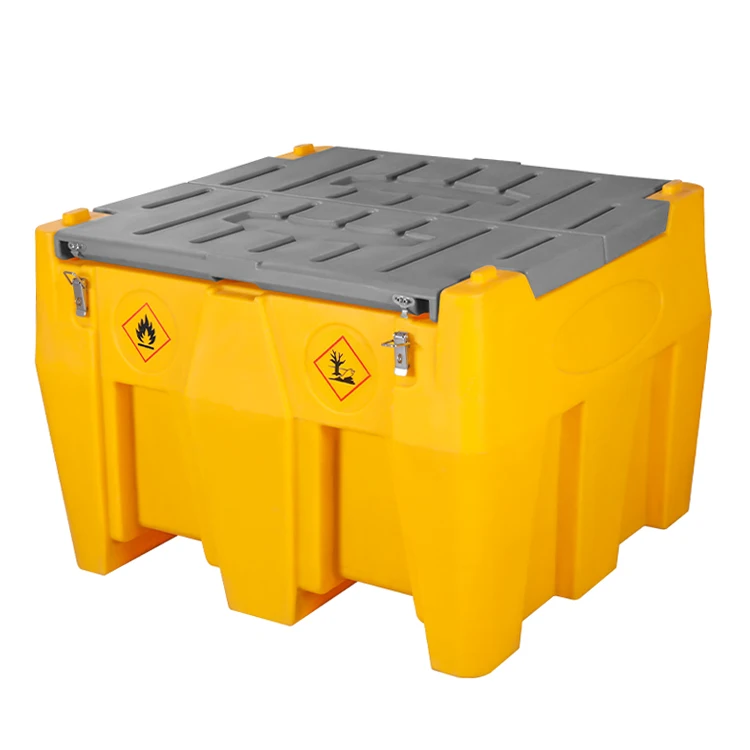 240L Portable Plastic Tank Factory Wholesale Flame Retardant Transport Diesel Fuel Tank With Pump Explosion-Proof Refueling