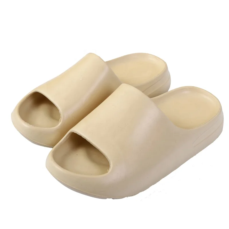 Customize house flats shoes women men bathroom slipper EVA bedroom slides shoes with big size for wholesale