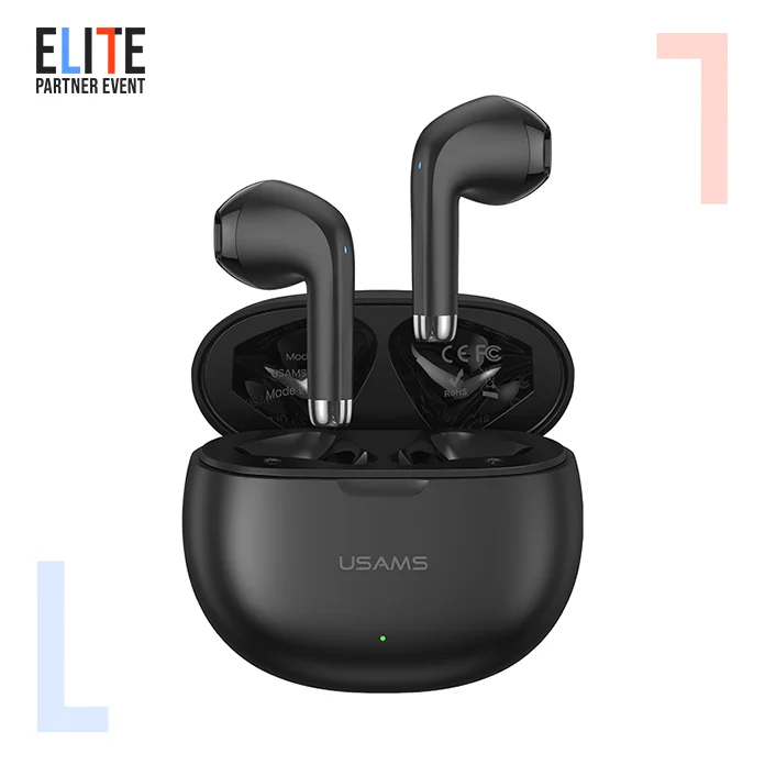 USAMS ready to ship wireless tws type c earphone cheap price tws wireless BT5.3 headphones earphones earbuds