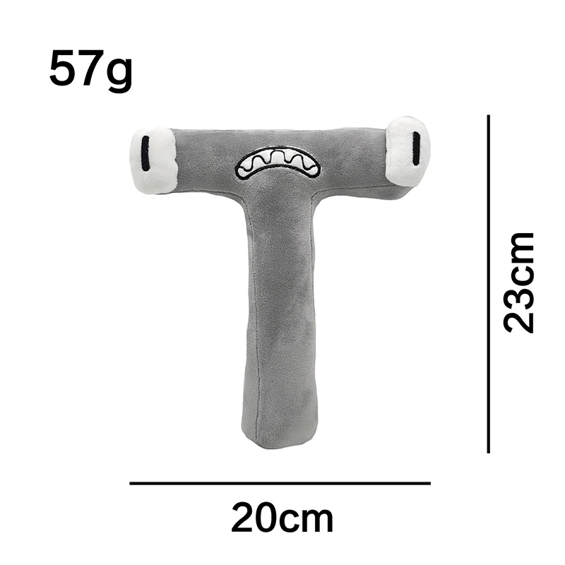 New Arravel 26 Style Alphabet Plush Anime Doll Kawaii 26 English Letters Stuffed Toys Kids Plush Toy