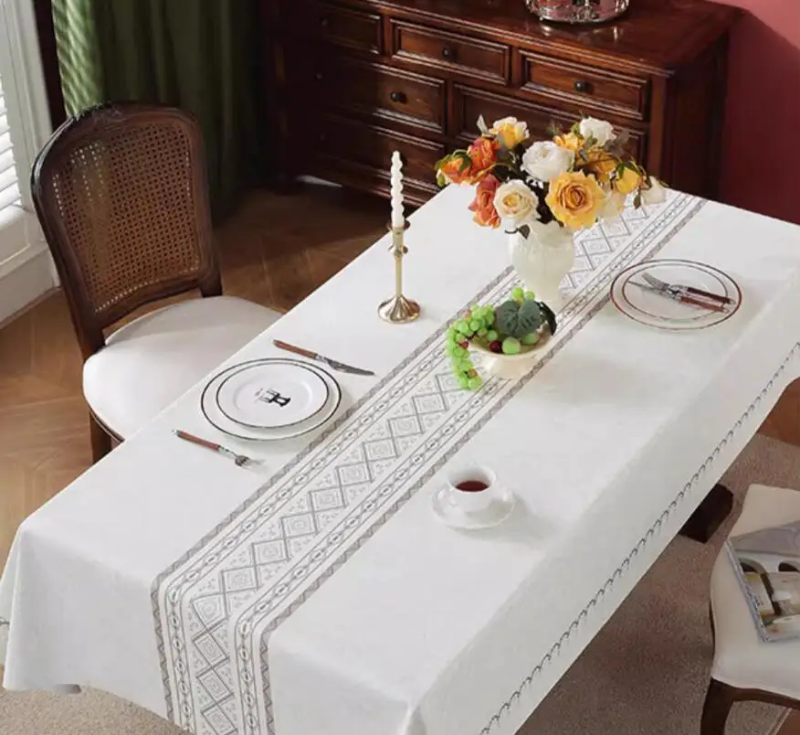 Nappe De Table Plastique  Table Plastic Cover Vinyl Plastic Pvc Table Cloth Cover Printed Tablecloth