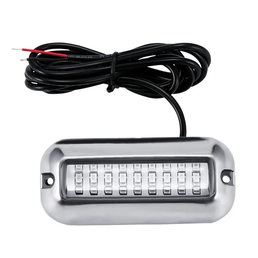 Boat Navigation Light 27 LED Underwater Pontoon Marine Boat Transom Light LED Ship Beam Light