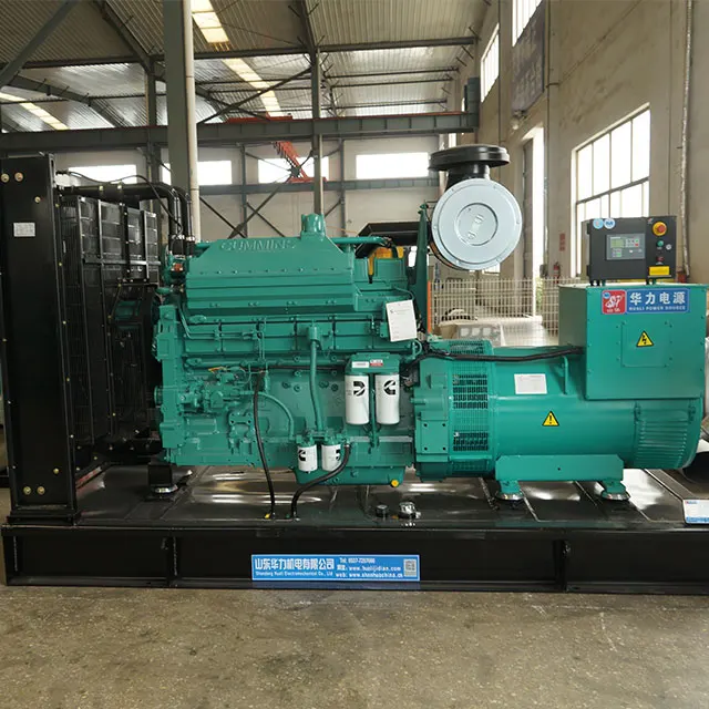 Cummins 6CTAA8.3-G2 генератор 200kva 400V/230V напряжение дизельный открытого типа с хорошим качеством