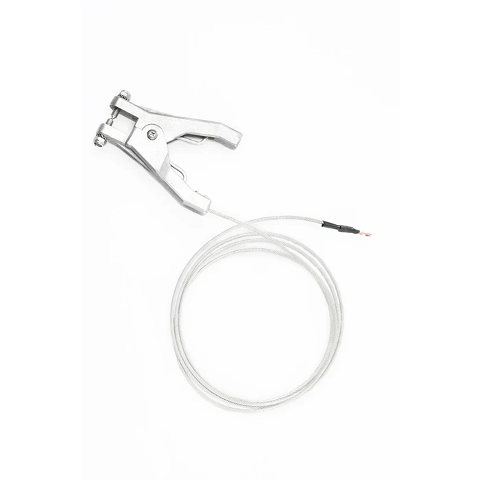 Anti-Static Bonding Grounding/Earthing Assemblies with Clamp and Cable