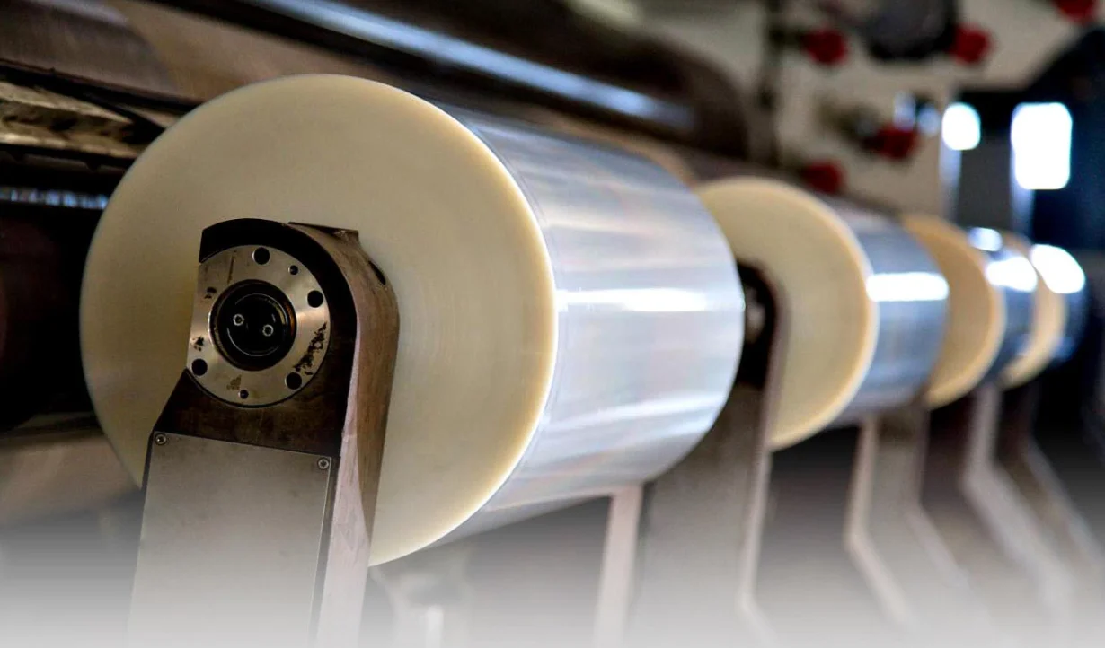 China High Grade Transparent 35mic Bopp film for Label Printing