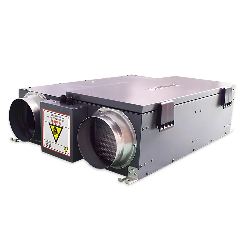 Eco-Friendly Fresh Air Ventilation System HEPA Filter Balanced Airflow Control Electric Power Source Household Hotel Garage