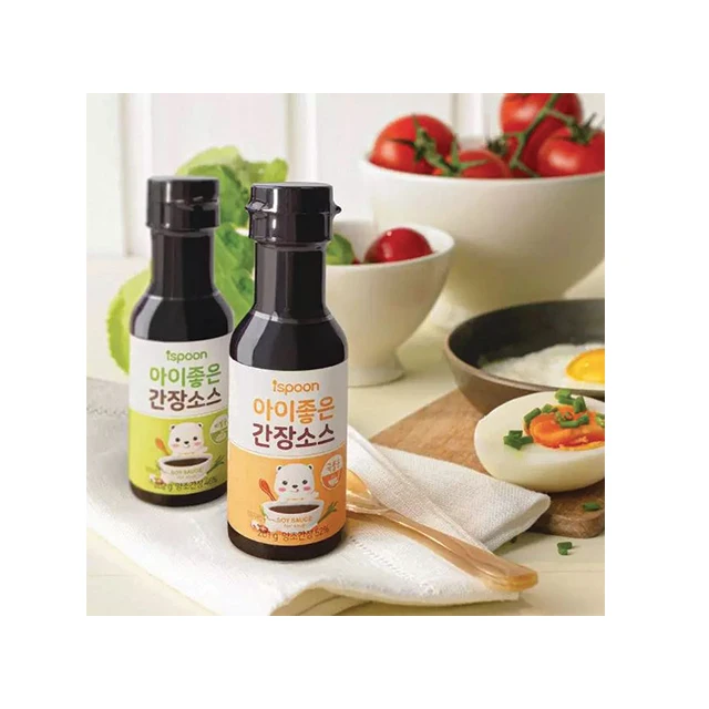 
Korean Original Seasoning Safe Food Low Salt Baby Light Soy Sauce 