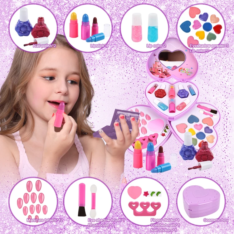 girls real makeup sets high quality make up kit for kids toys little