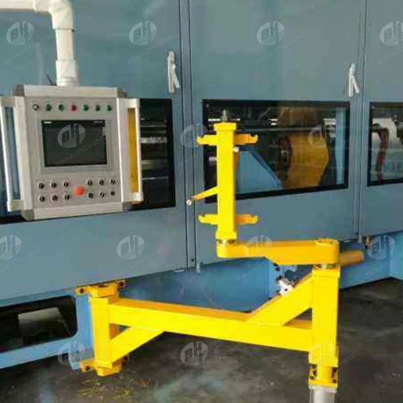 Flaskless foundry molding machine for automatic molding line for casting and foundry