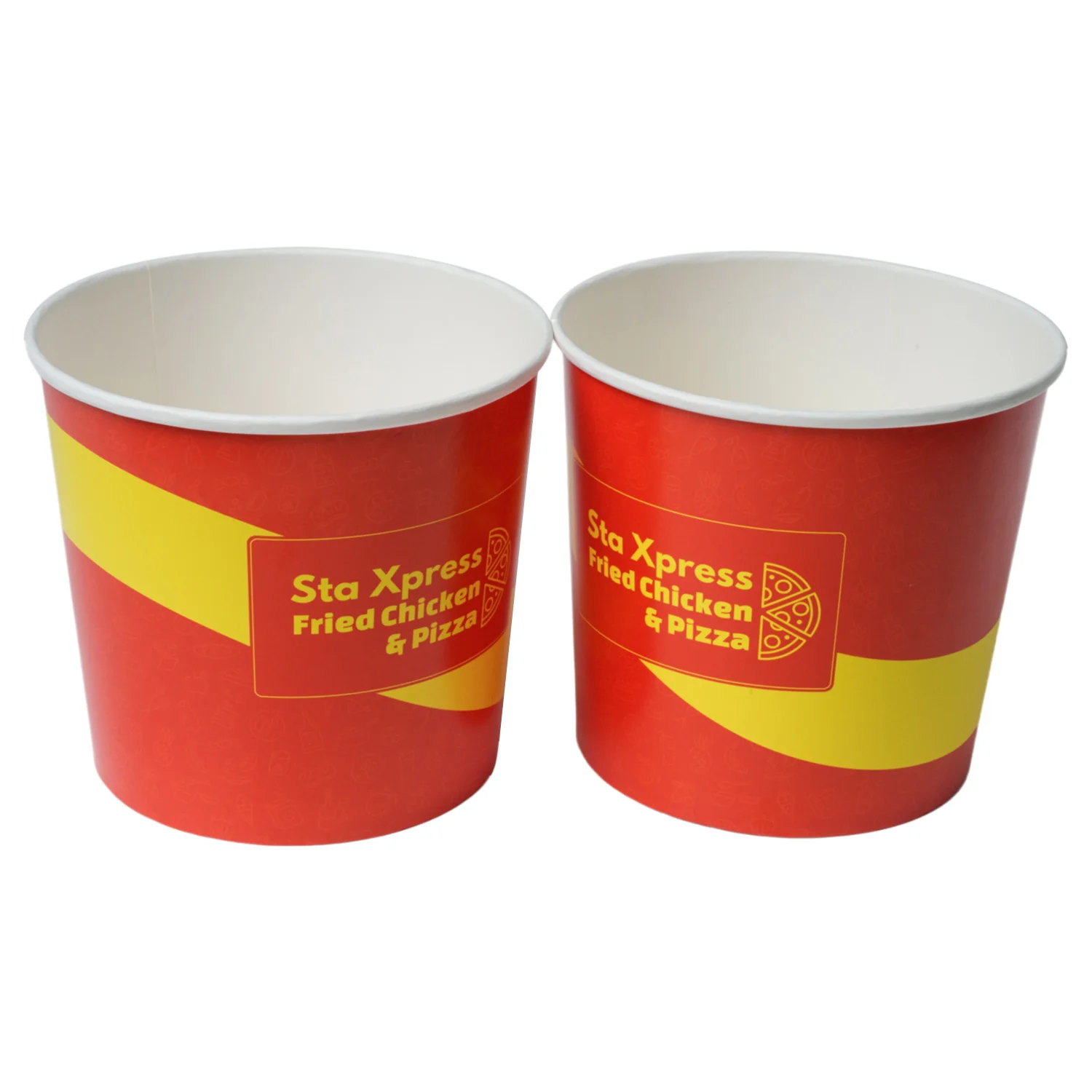 130oz paper bucket candy bucket paper paper halloween ghoulish buckets