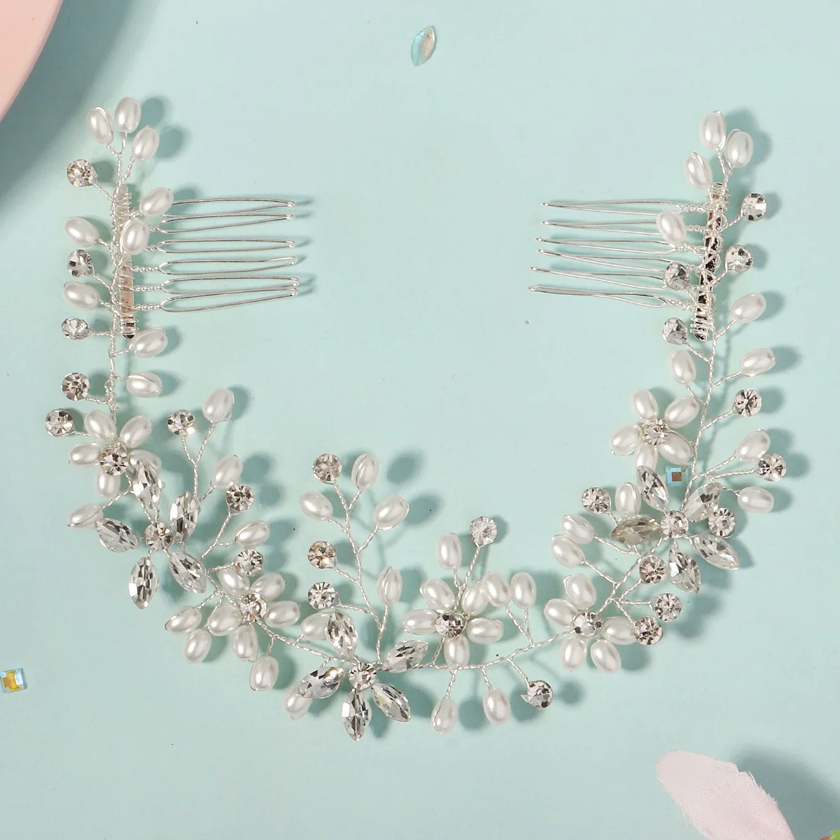 Свадебная расческа для волос