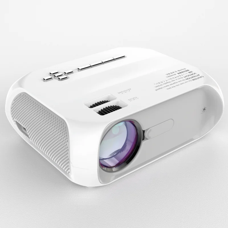 
2020 Manufacturer Supply New Portable Mini Projector S5 Factory Price for LED 720P Mini Projector Mobile Phone Gaming Projector 