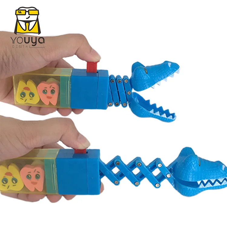 Funny Crocodile Dentist Biting Hands Toy, Dental Teeth Toys For Children
