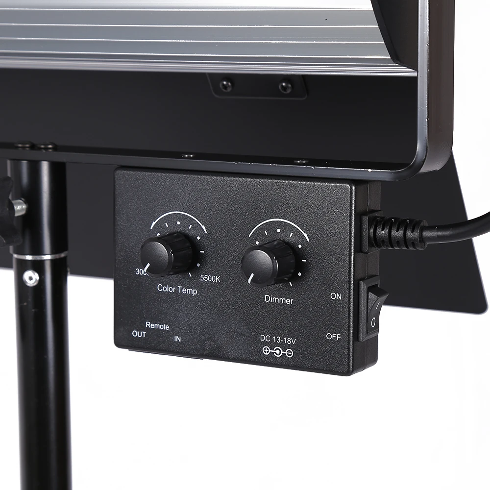 Bi-color LED Photo Video Light Aluminum CRI 90+