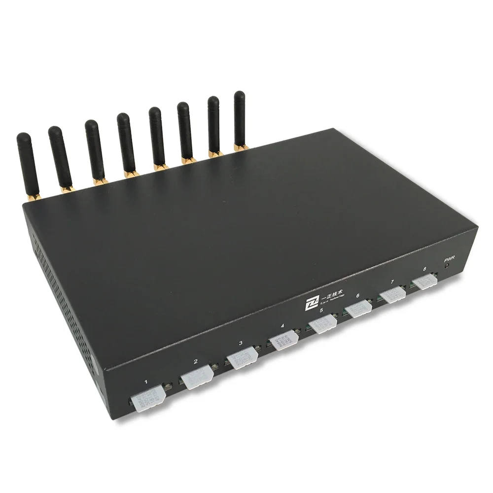 Внешние антенны voip 8 портов массовый sms и Голос gsm модем ussd аппарат