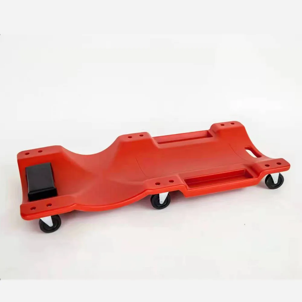 40 Inch 6 Wheel Plastic Workshop Garage Mechanics Tool Creeper Trolley Car Automotive Repair Mechanics Creeper