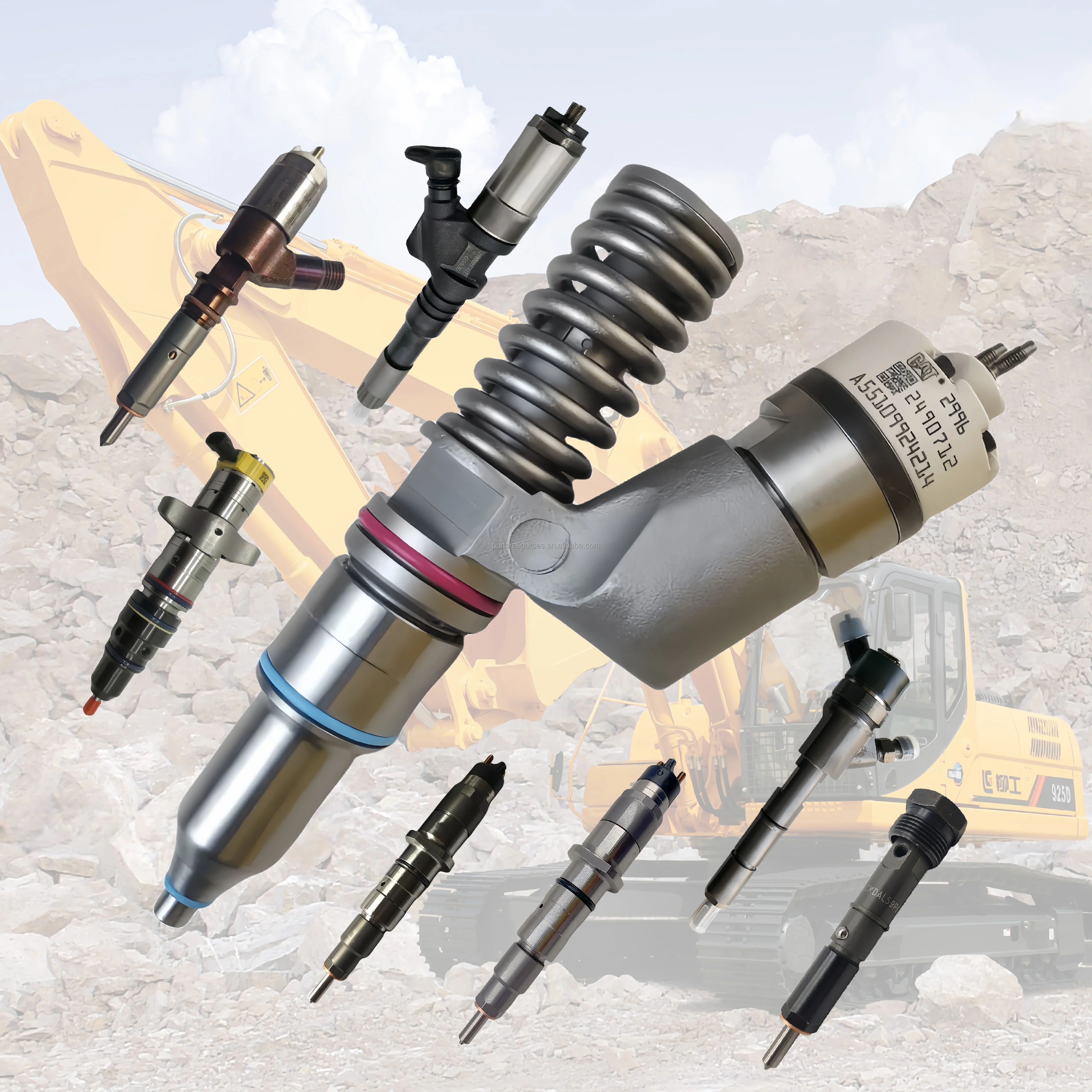 Fuel Injector Assembly 8N-7005 8N7005 Fuel Injector Pencil Nozzle 8N7005 10479923 Injector For Engine 3304 3306