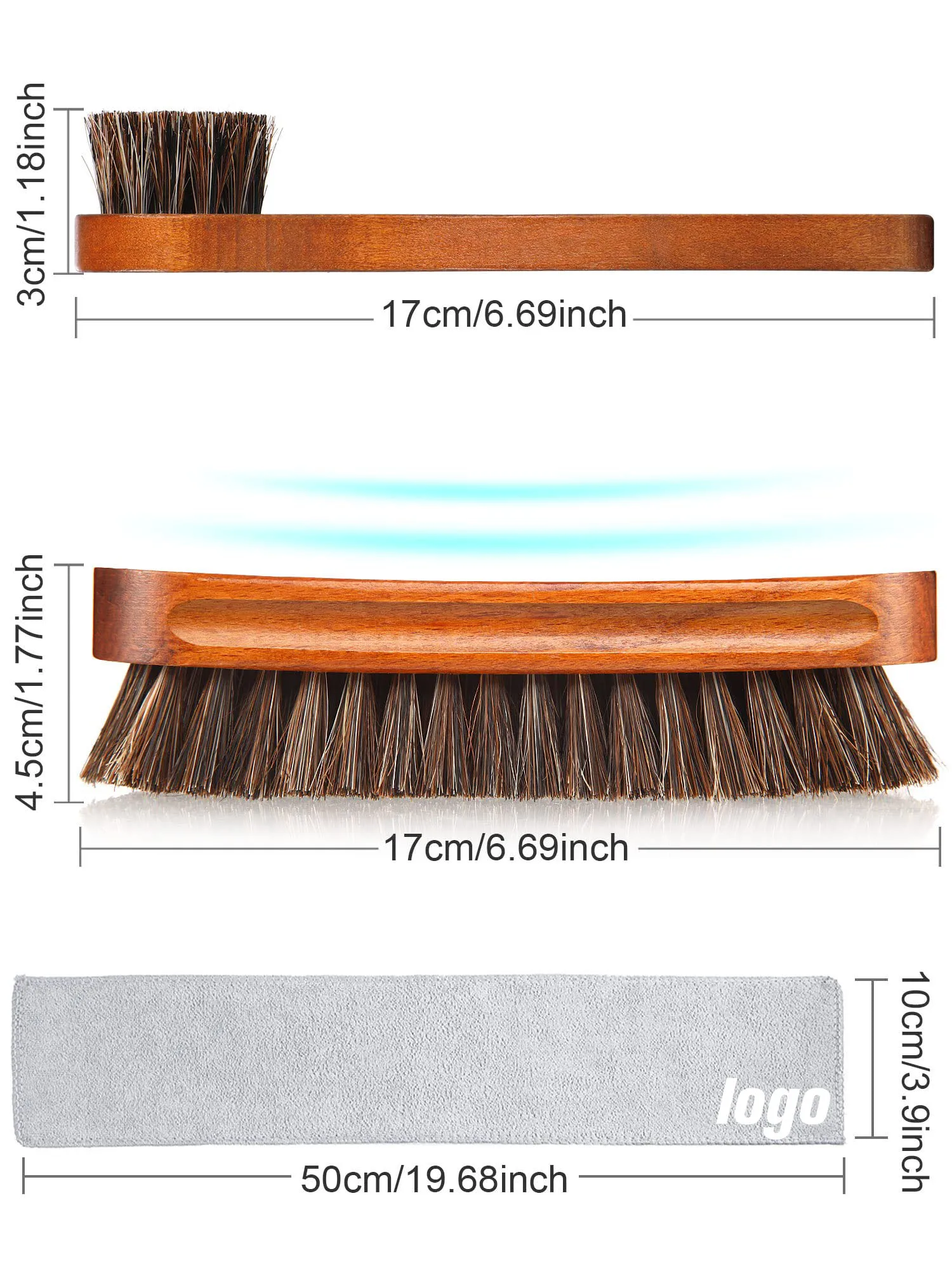 high quality easy to wash cleaner soft car washing brush horse hair interior brush for car detailing brush cleaning