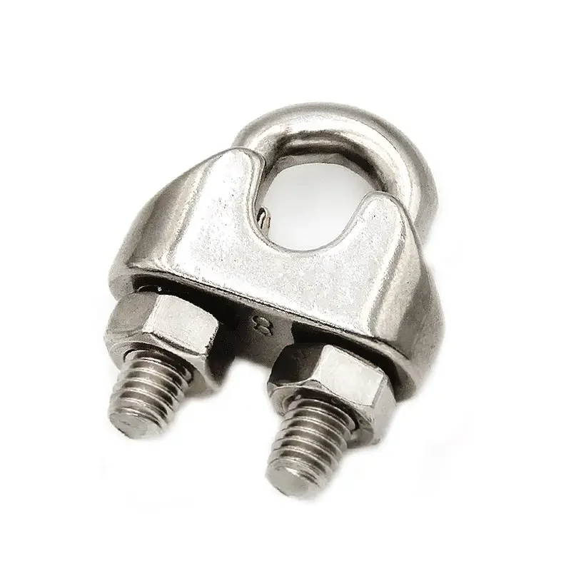 Hot Selling Wire Rope Clip Stainless Steel 304 Ss316 Hardware US Malleable Type Wire Rope Fittings