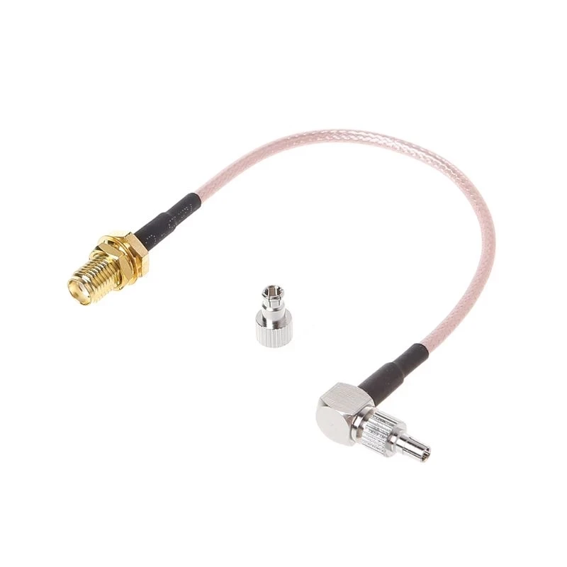 SMA Female To CRC9/TS9 Dual Connector RF Coaxial Adapter RG316 Cable 15cm