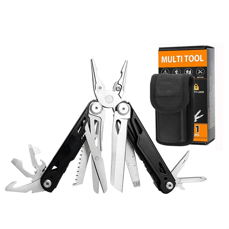 WELLFLYER MUPL-150 High Quality Multifunctional Pliers Portable Foldable Outdoor Emergency Multi Tool EDC Multipurpose Knife Kit