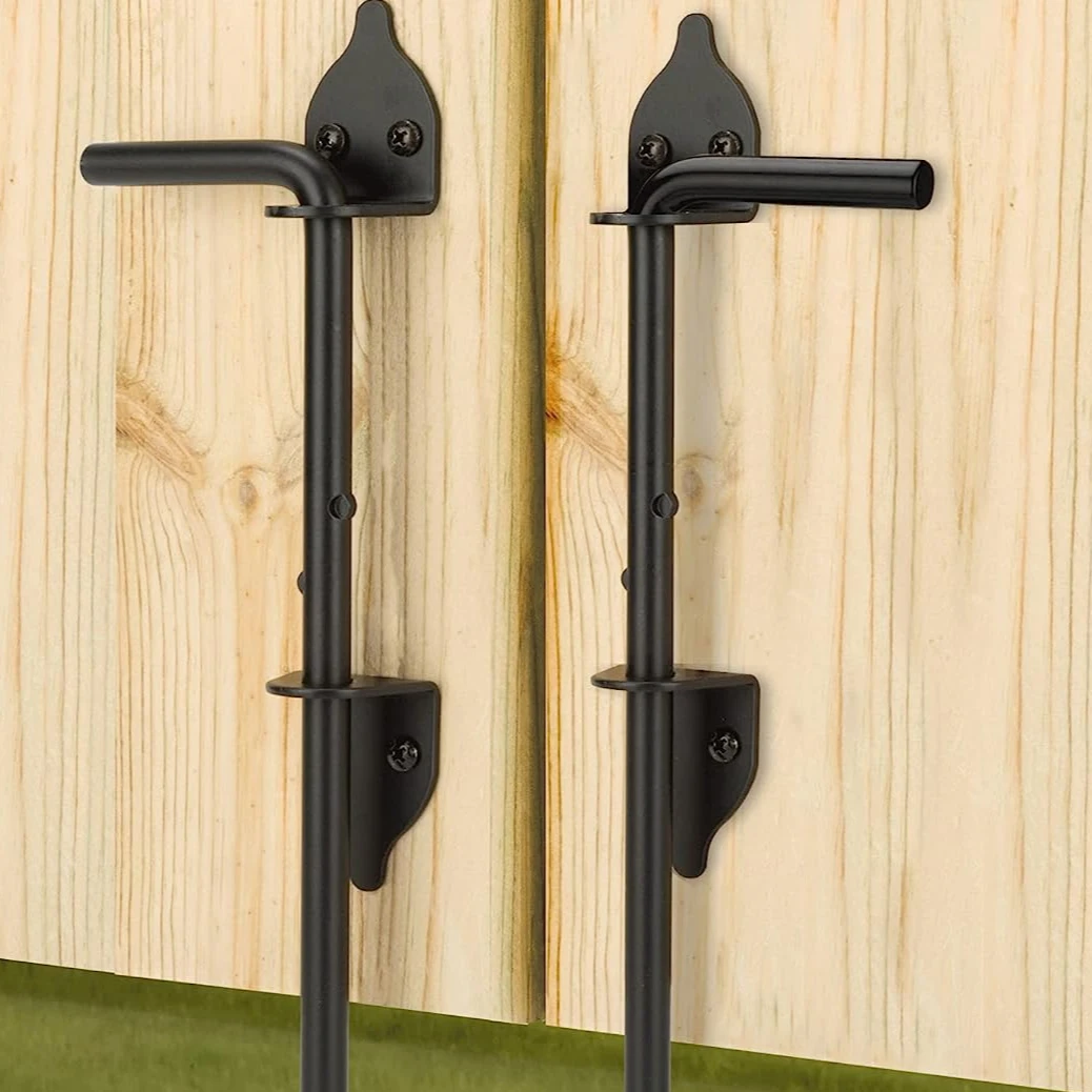 12-inch cane bolt door latches for metal door grilles
