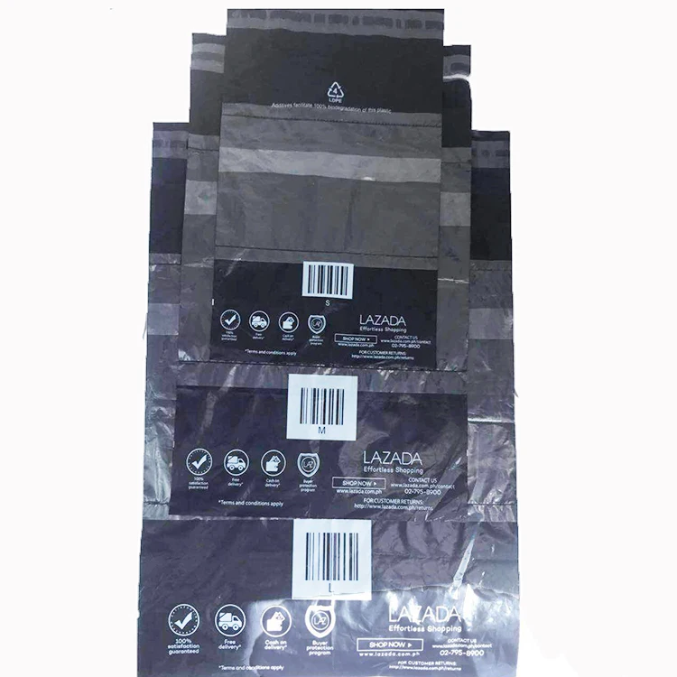 
Custom waterproof pouch Pocket polis Courier Bag With lazada pouches 