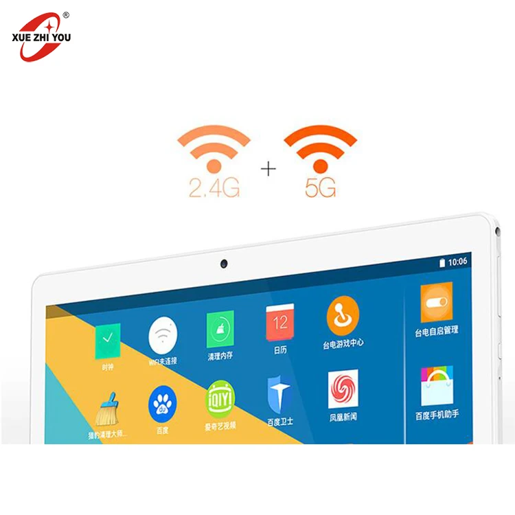 10 дюймов Multi-Touch IPS Android 6 Quad Core Tablet PC BT GPS OTG Поддержка камеры 2.4 + 5 г двойной таблетки wifi мини-ноутбук