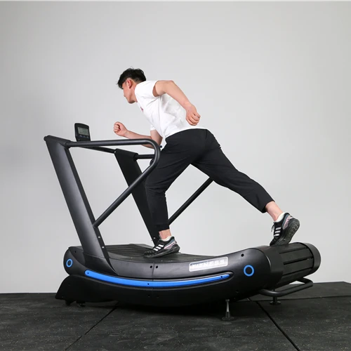 Commercial Self Powered Self-Generating Cardio Machine Air Runner Manual Home Woodway Fitness Curved Treadmill