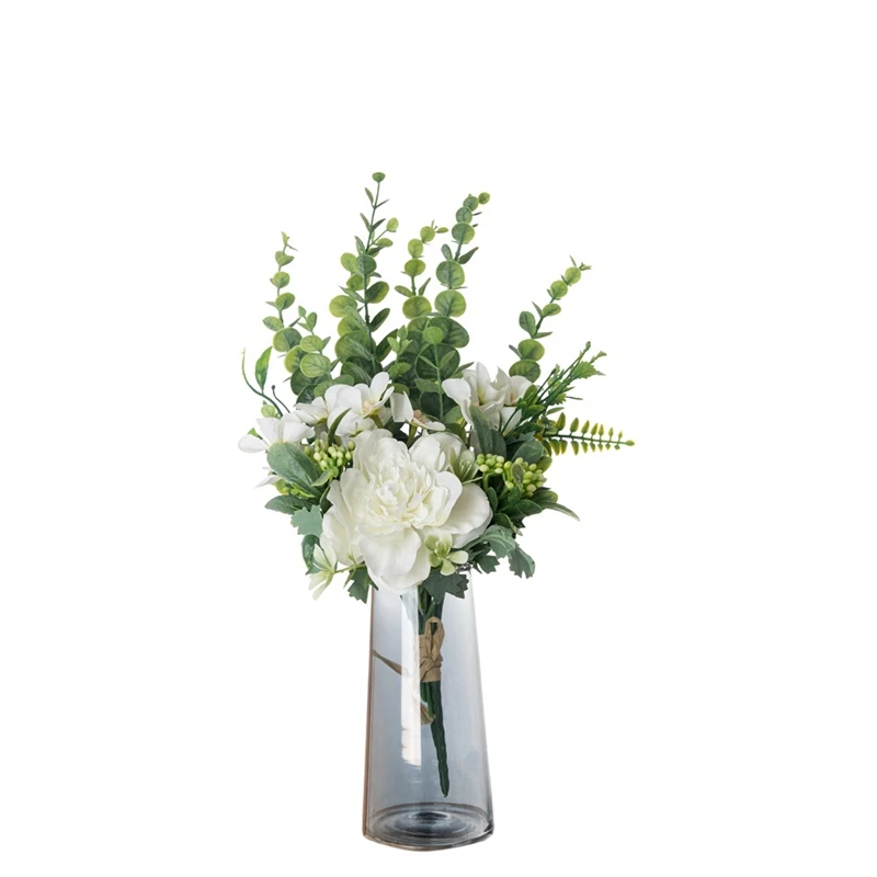 CF01038 Artificial Flower Bouquet Tea Rose Chrysanthemum New Design Wedding Supplies