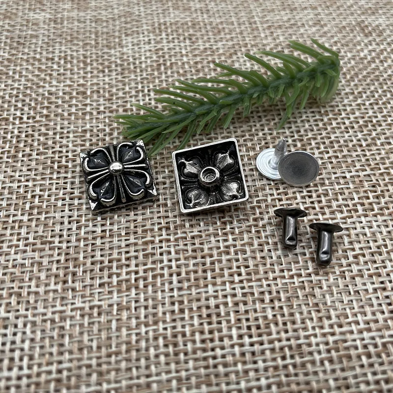 Wholesale Custom Logo Metal Jeans Rivet Button Rivets Decoration Spike Rivet For Clothing
