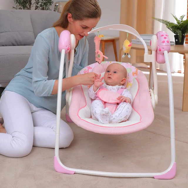 
2020 Hot Selling Baby Cradle Swing Automatic Baby Chair Swing With Music And Dolls Baby Bouncer Rocker Swing 