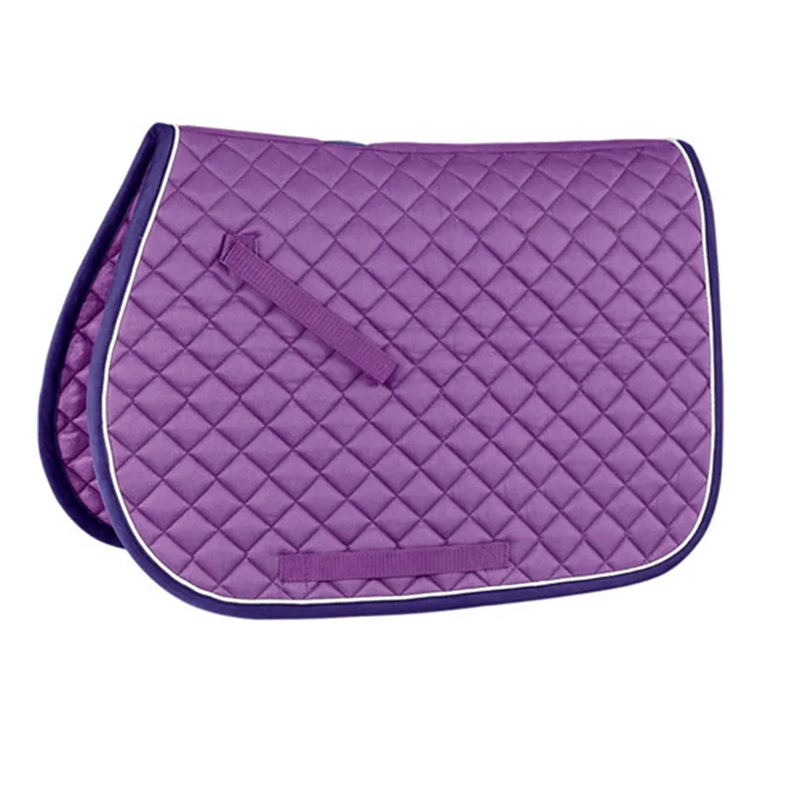 TC Cotton Fabric Horse Glossy  Saddle Pad