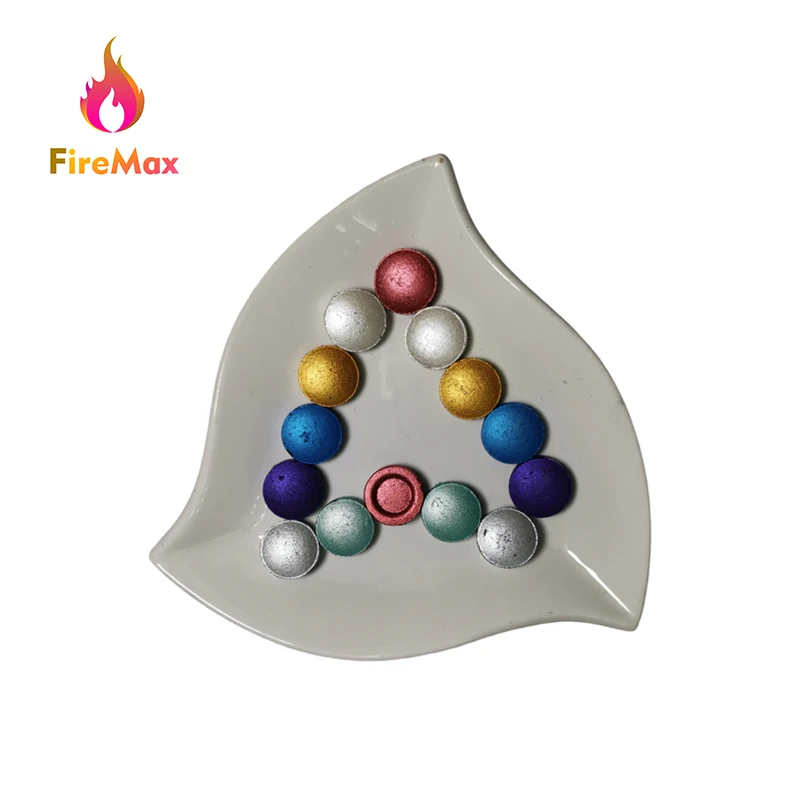 FireMax Incense Shisha Charcoal Quick Light Fruitwood Round Hookah Charcoal Tablets