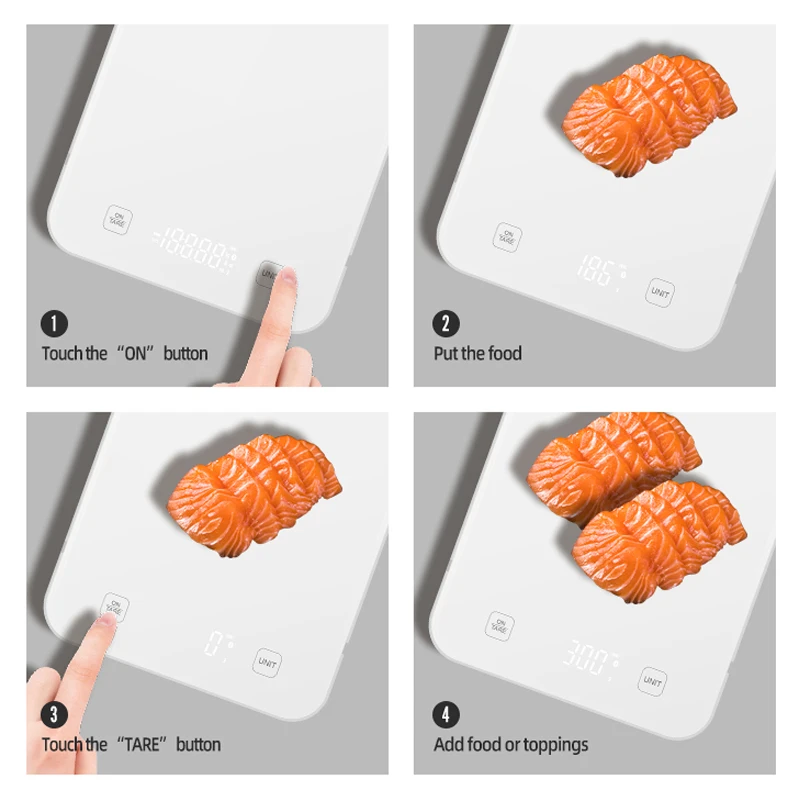 Hot Selling LCD Display 15kg Household Balance Digital Calorie Food Weight Scale With Nutritional Calculator