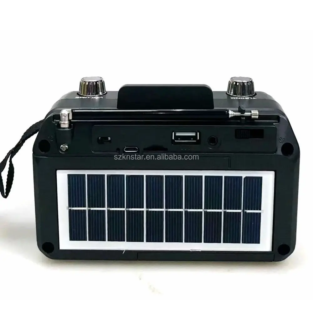 2021 torch light solar radio outdoor portable radio usb tf mp3 radio M-531BT-S