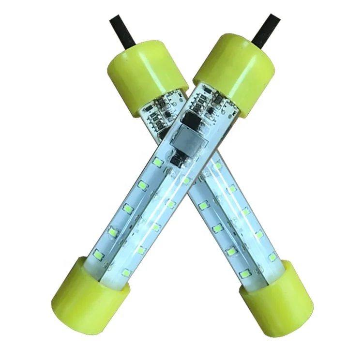 
12V green underwater LED fishing light fish finder lamp with 5m cord 