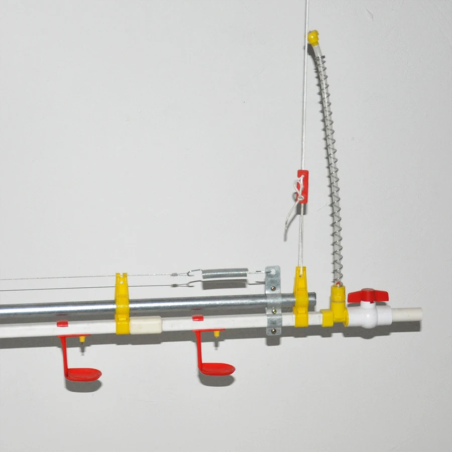 Chicken Nipple Drinker Water Pipe Poultry Drinkers Watering Cups chicken drinking Tools Automatic chicken drinking line system
