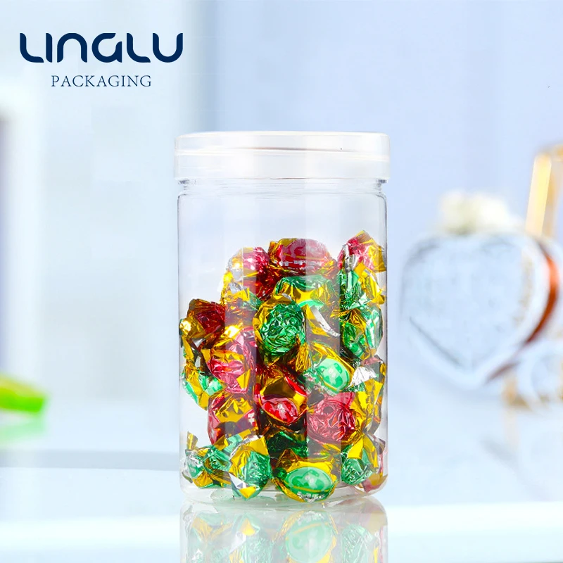 
Wholesale transparent 4 oz plastic jars with lid/plastic honey jars for hotel 