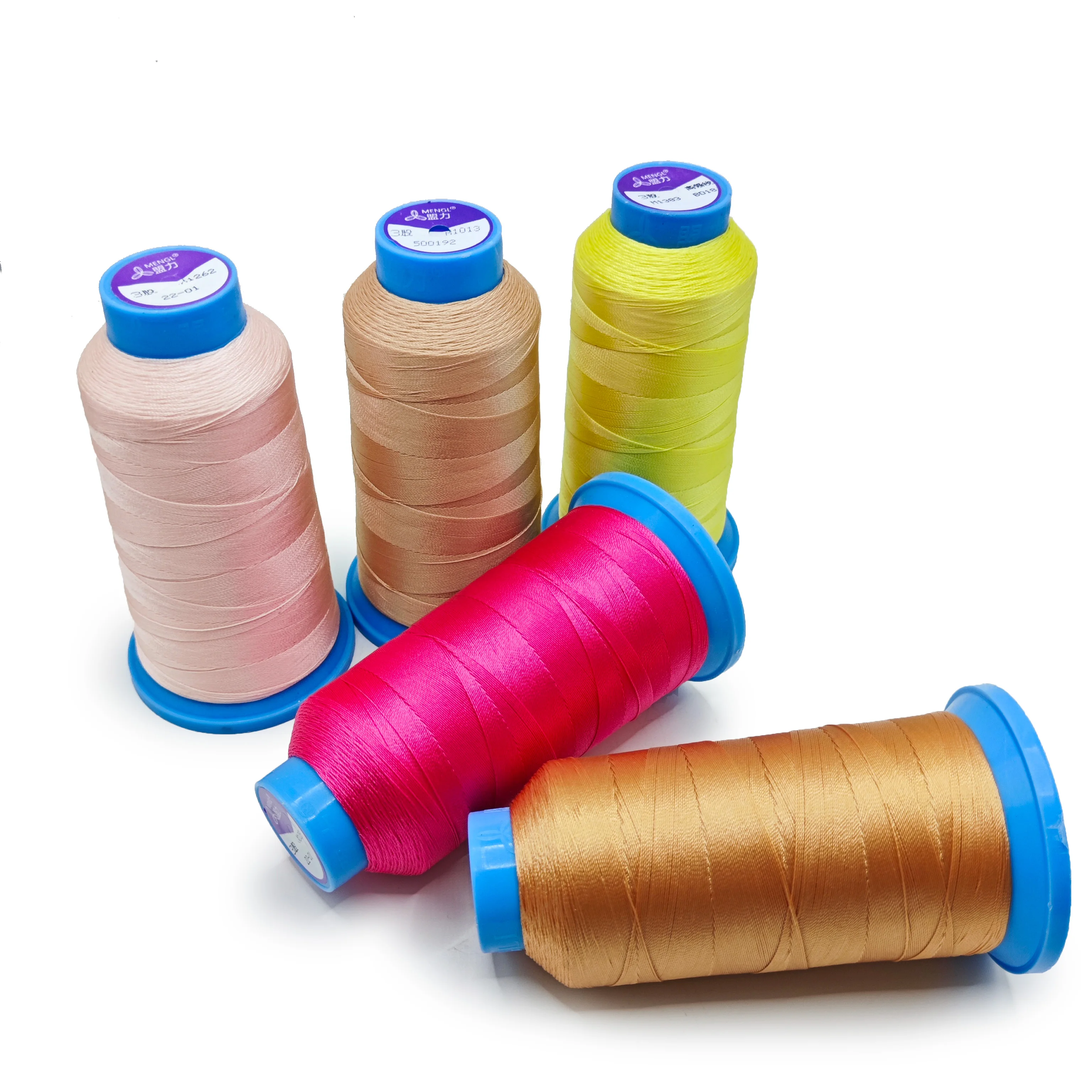 shoe thread number 210d/2 420d/3 high tenacity polyester industrial yarn FOR SEWING LEATHER,Car cushions