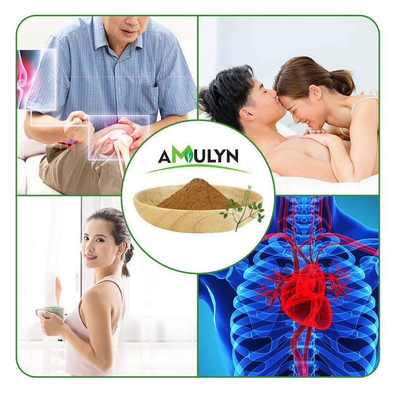 Амулин Horny козий сорняк порошок epimedium экстракт икариина horny в