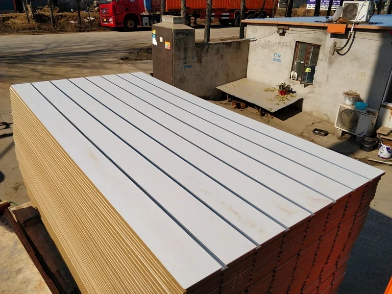 
cheap price retail displays high quality Wholesale slotted mdf ,pvc MDF board ,slat wall MDF 