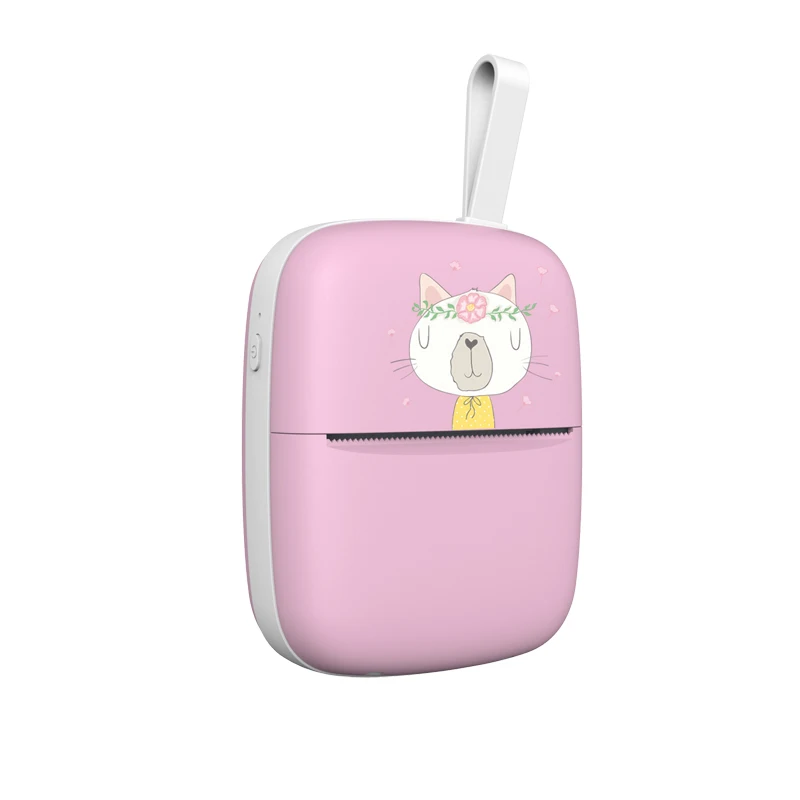 Лидер продаж, карманный мини-принтер BT для супермаркета, детского кабинета, фото, офиса, этикеток, подарок для детей