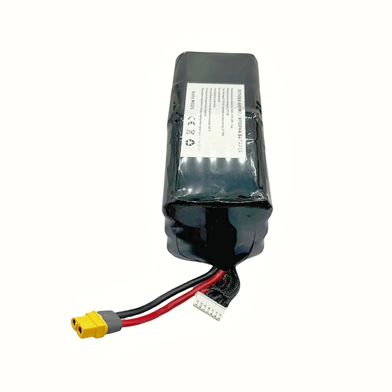 Factory custom rechargeable lithium-ion 6S3P 22.2V 12000mAh/12600mAh/13500mAh/15000mAh 40T/P42A/p45B/50S for FPV battery pack