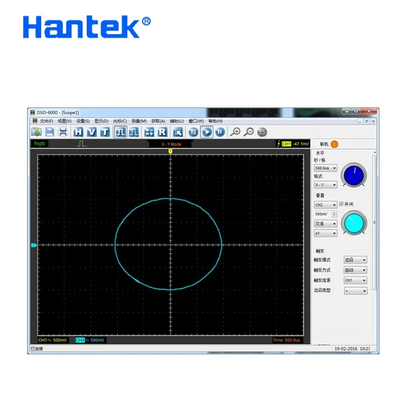  Hantek 6074BE портативный автомобильный осциллограф ПК USB 2 0 интерфейс 4CH 70 МГц Стандартный оснащены более 80