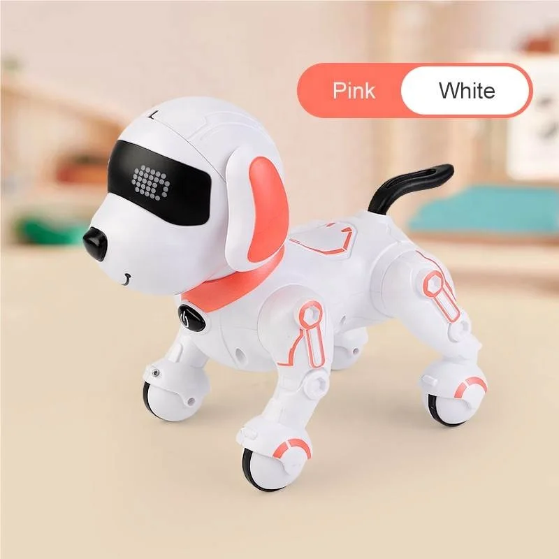 Infrared remote control programming intelligent pet dog Smart  Walking Dancing RC Dog Robot for Kids toys